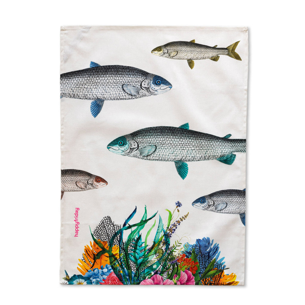 Strofinaccio (Set da 2) Fish - Multicolore