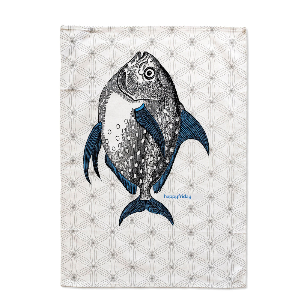 Strofinaccio (Set da 2) Fish - Multicolore