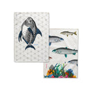 Torchon (2 Pièces) Fish - Multicolore
