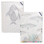 Strofinaccio (Set da 2) Fish - Multicolore