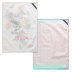 Floral Branch Tea Towel (Pack of 2) - Multicoloured