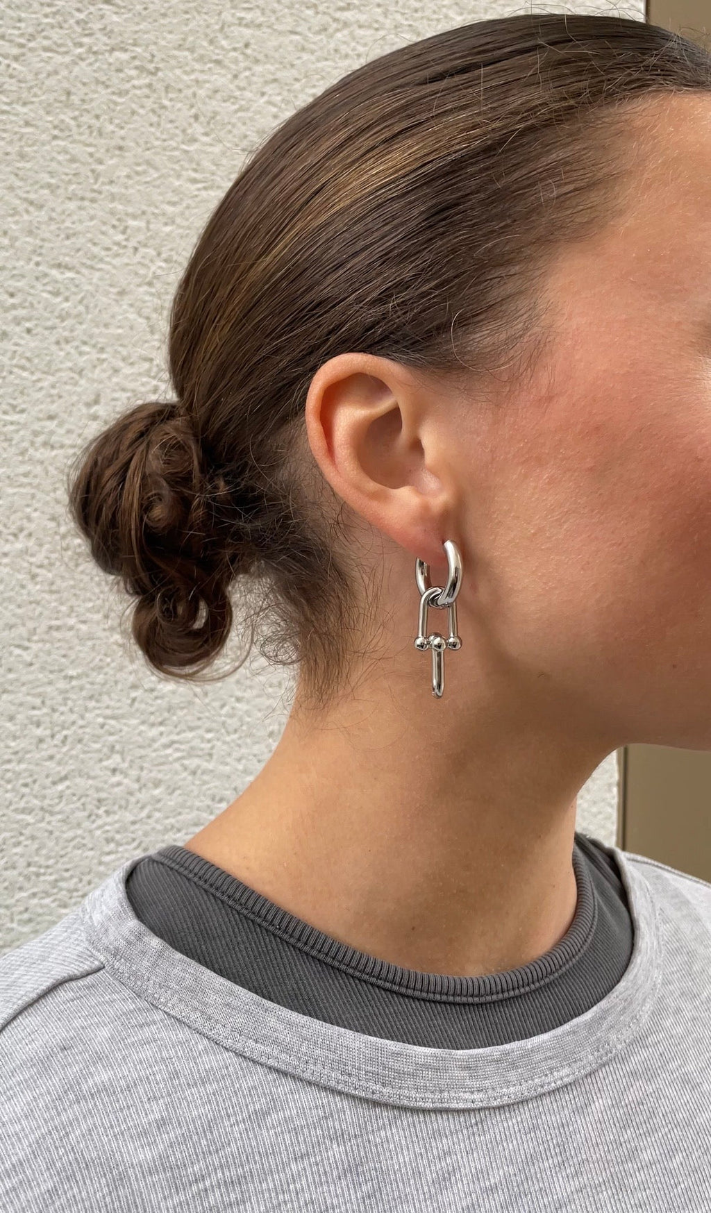 Boucles D'Oreilles Asymmetric Knot