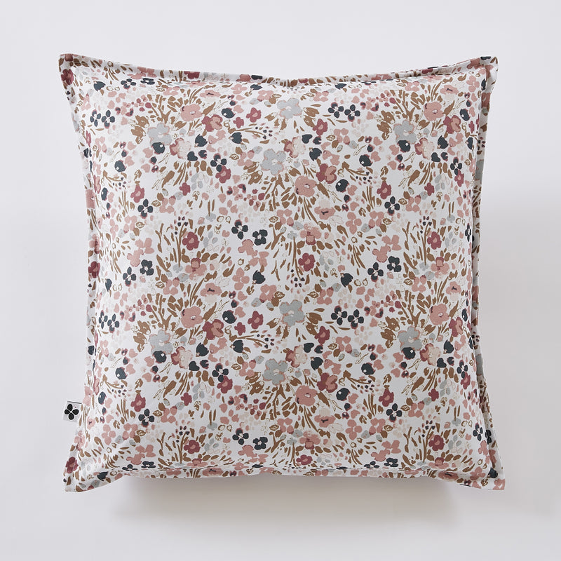 Housse De Coussin Polyester Imprimé + Enduction Capucine - Pampa