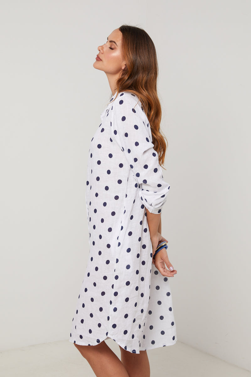 Vestido - Blanco - Mujer