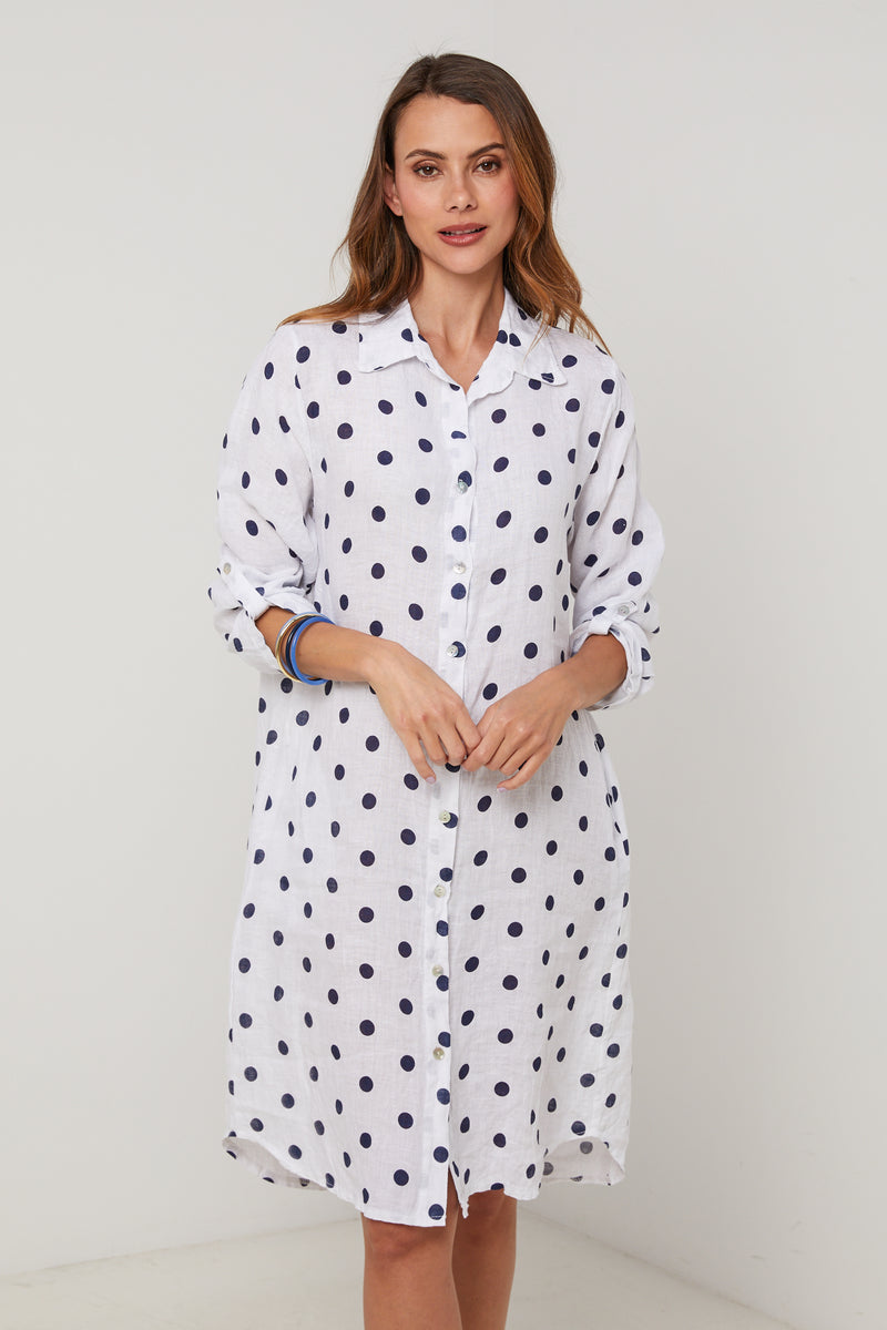 Vestido - Blanco - Mujer