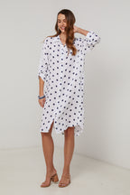 Vestido - Blanco - Mujer