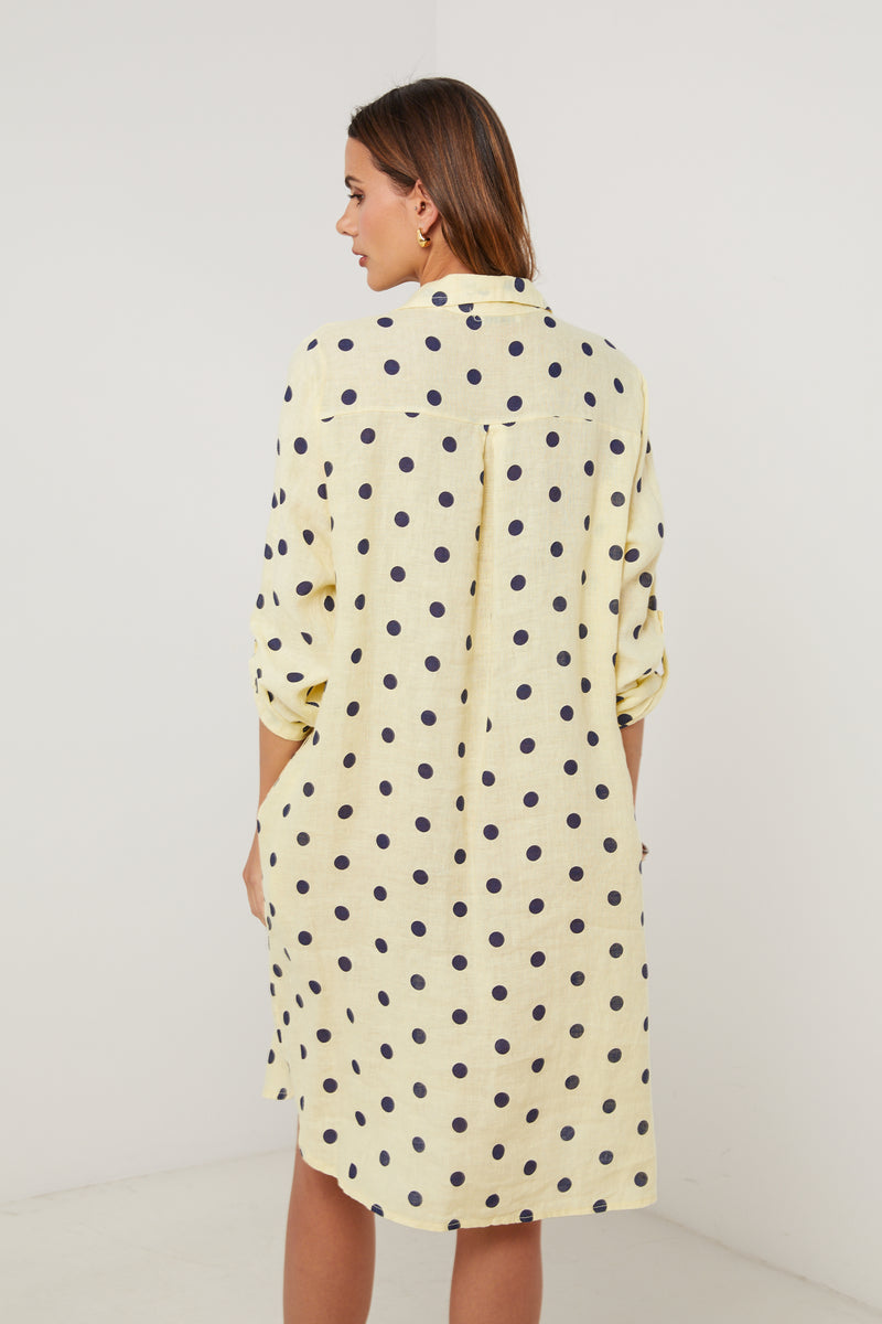Vestido - Amarillo - Mujer