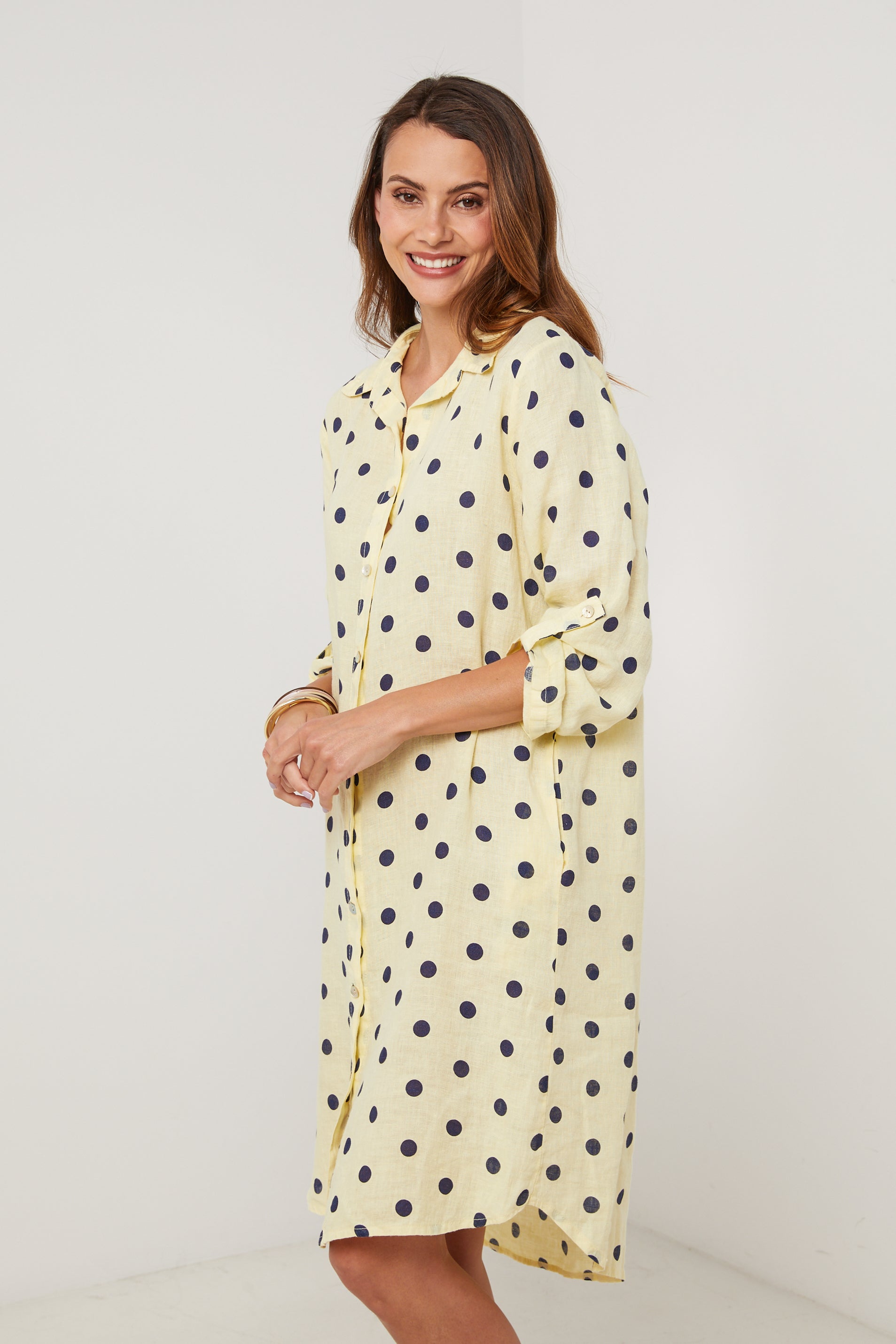 Vestido - Amarillo - Mujer