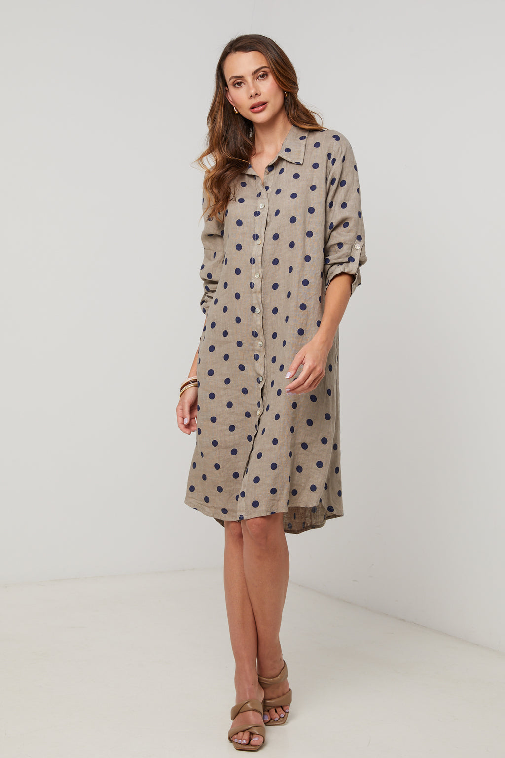 Robe - Taupe - Femme