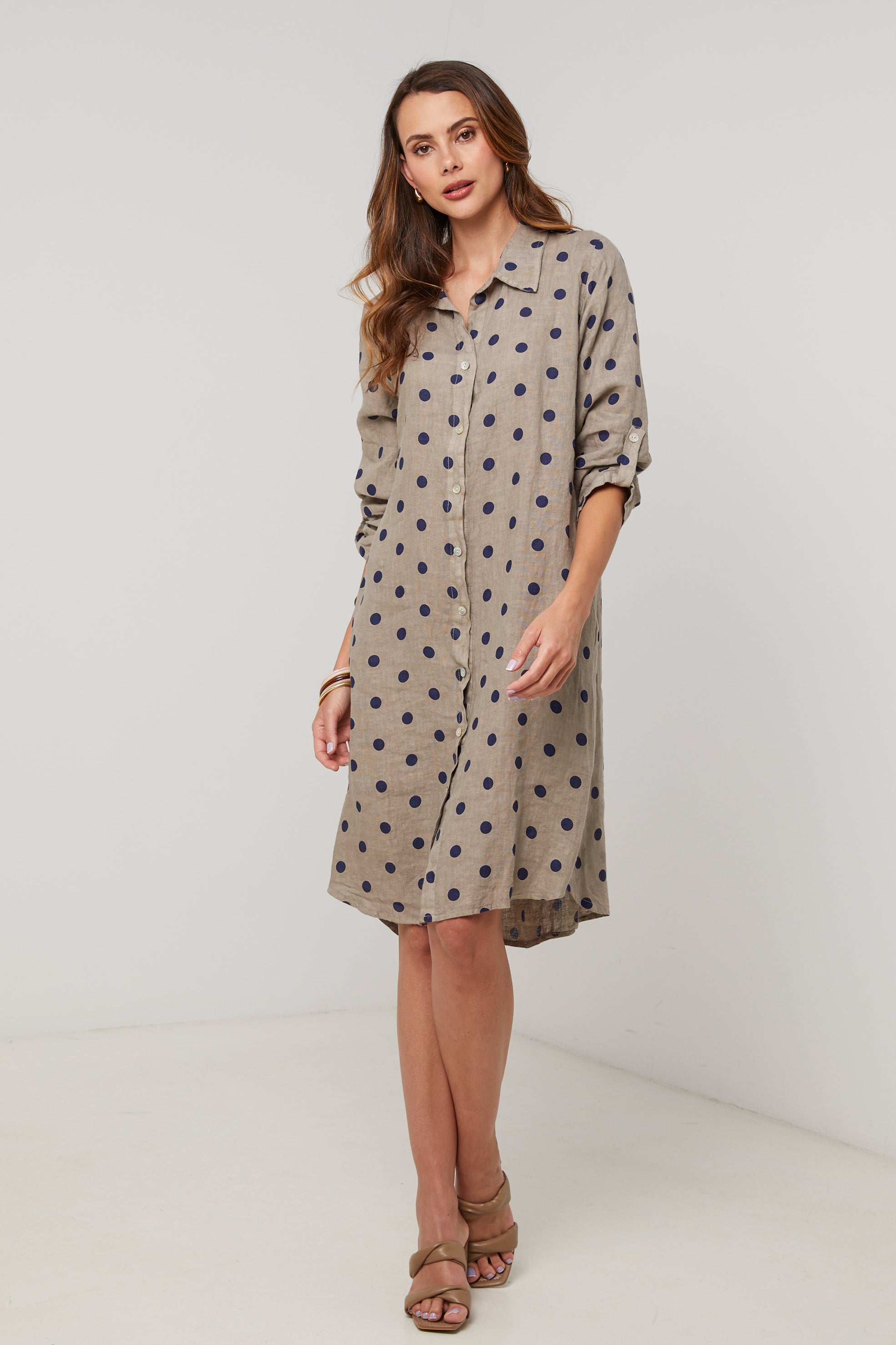 Robe - Taupe - Femme