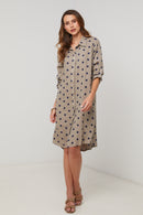 Vestido - Taupe - Mujer