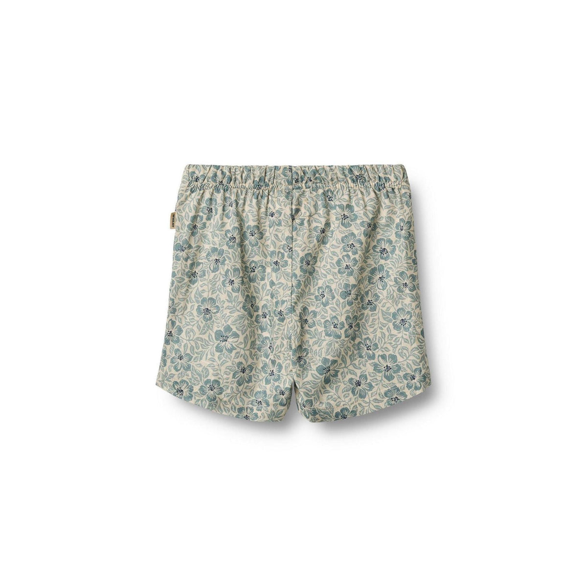 Shorts Max - Aqua Hawaii Flowers - Jungen