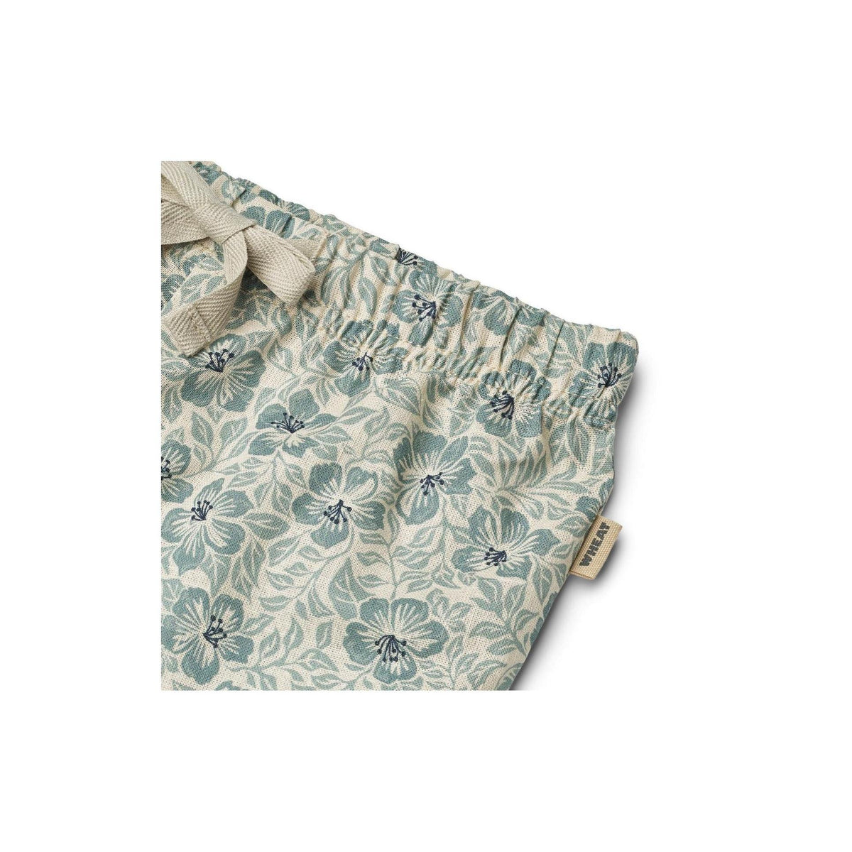 Shorts Max - Aqua Hawaii Flowers - Jungen