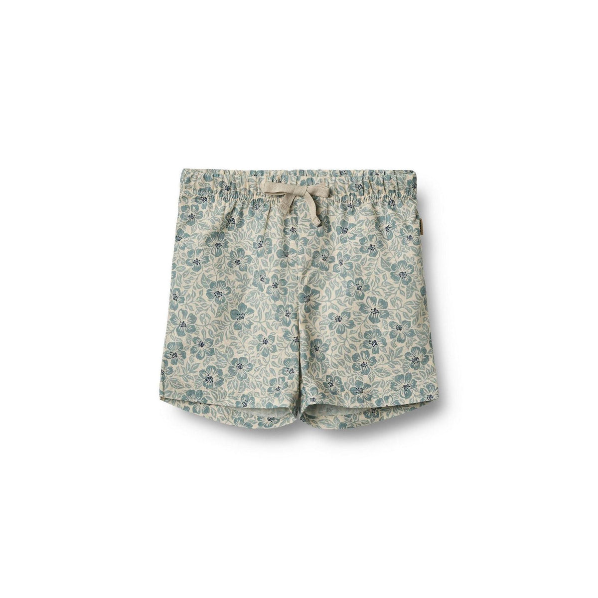 Shorts Max - Aqua Hawaii Flowers - Jungen