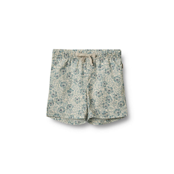 Max Shorts - Aqua Hawaii Flowers - Dreng