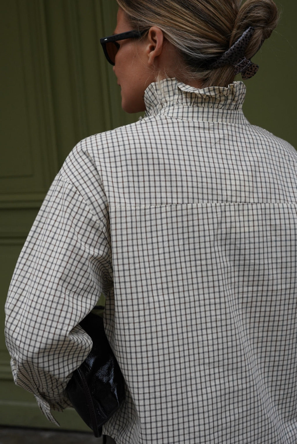Ecru Checked Eglantine Shirt