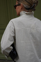 Ecru Checked Eglantine Shirt