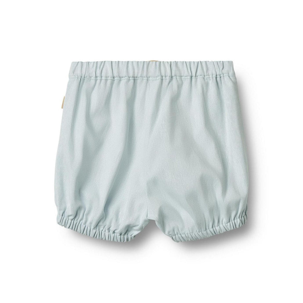 Pantalón corto Olly - Chambray azul claro - Unisex