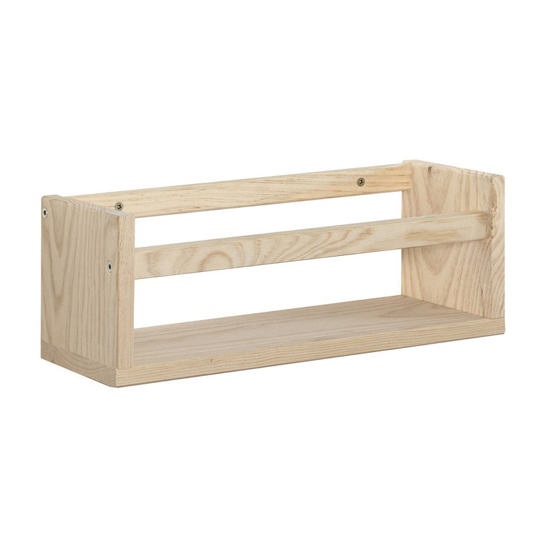 Estante de pared de pino macizo - Madera clara