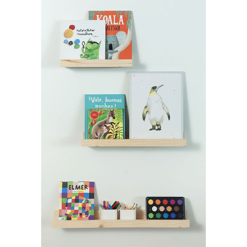 Etagère Murale En Pin Massif - Bois Clair