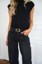 Ceinture Cuir Dani - Noire