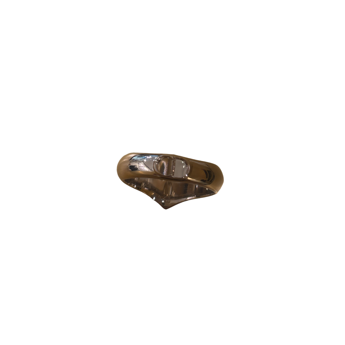 Bague Christian Dior Logo Cuffs Steel - Argent