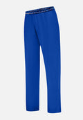 Lange pyjamabroek Indomptable van katoen - Nautisch blauw