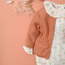 Castille Cotton floral print romper - Baby