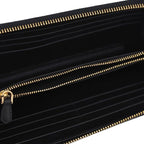 Prada - Cartera de piel con logo - Mujeres - Negro