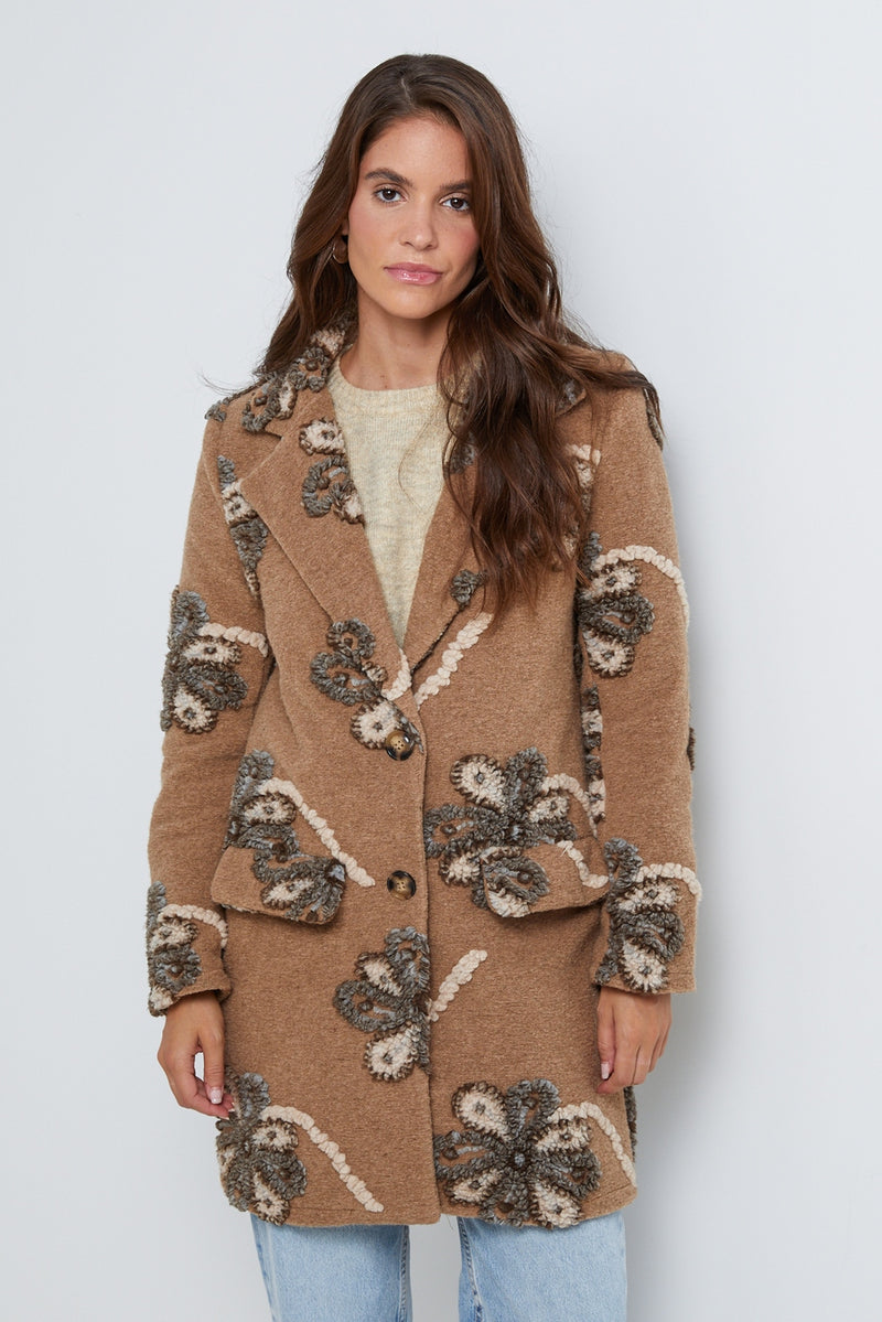 Coat 6990B - Camel