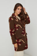 Coat 6990B - Chocolate
