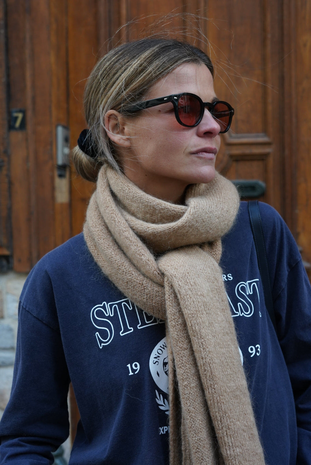 Ellie Camel Scarf