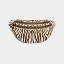 Leather Belt - Mike Zebra Brown