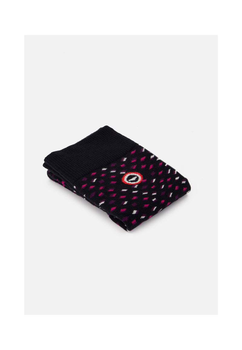 Chaussettes Mi-Hautes - Petit Carre Noir