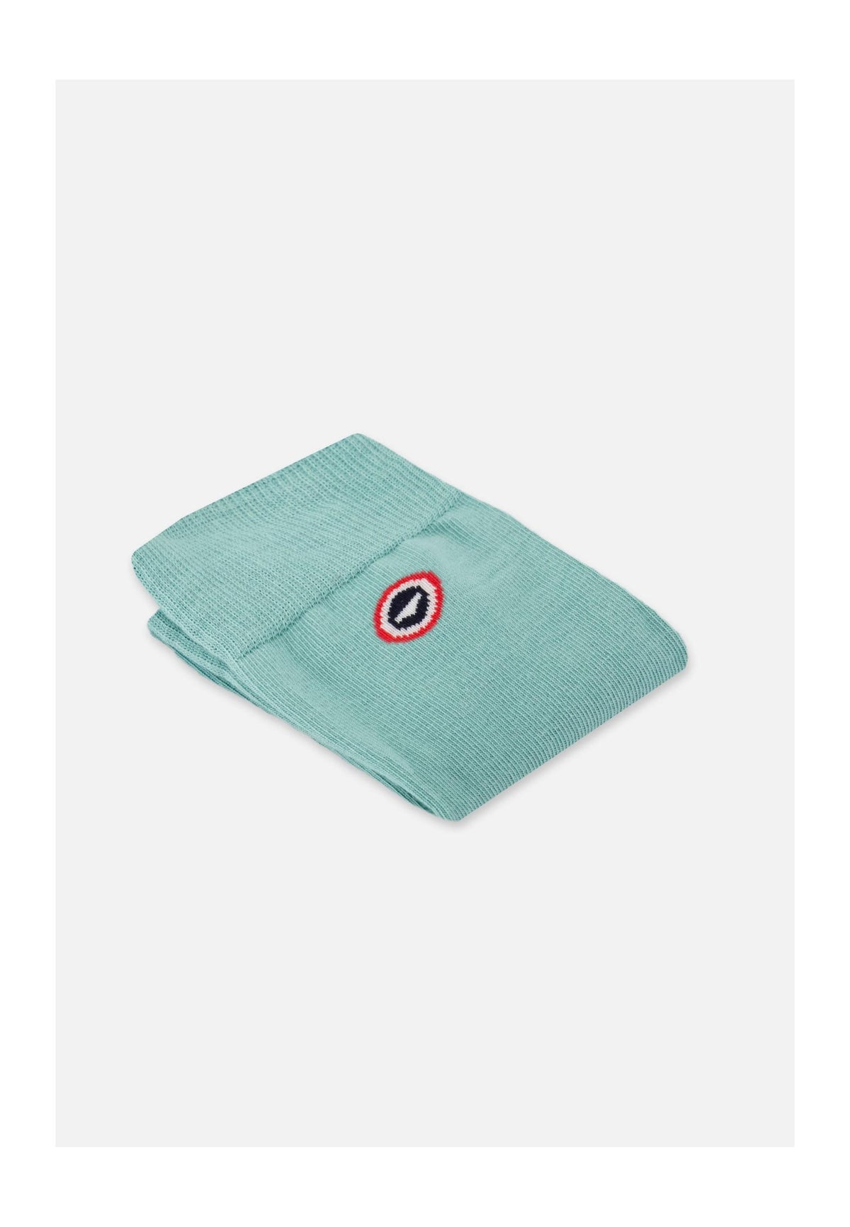 Chaussettes Mi-Hautes Unies Robuste - Vert Azur