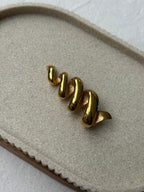 Vintage Monet Brooch - Golden Spiral