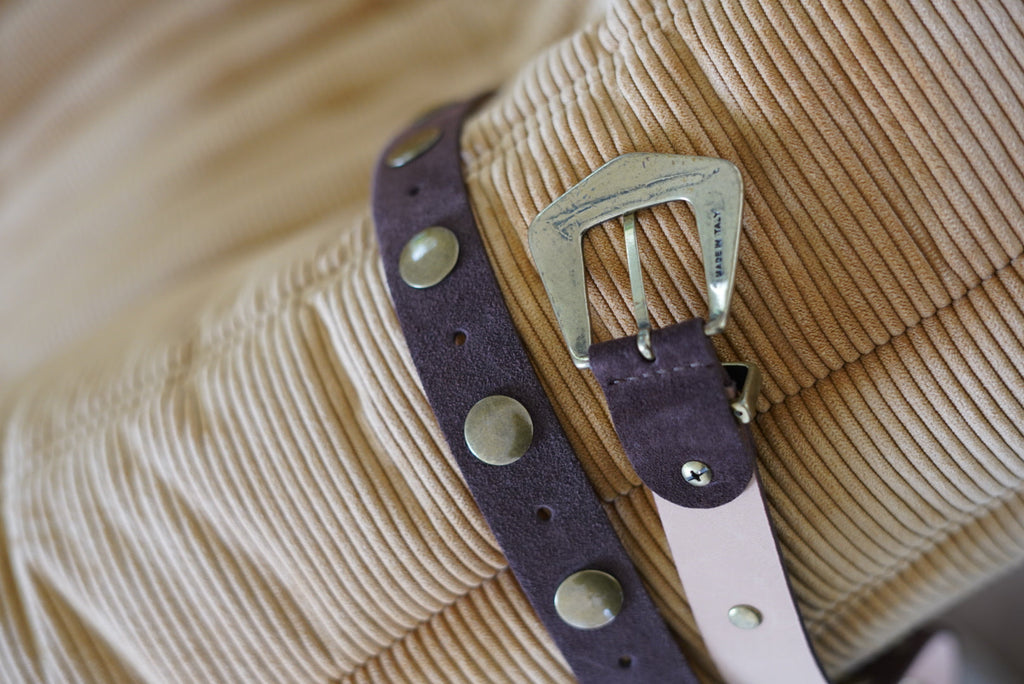 Brown Stud Belt