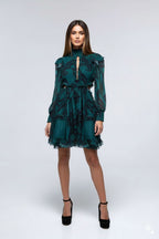 Vestido Esmeralda - Hojas