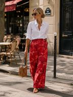 Pantalon Molly - Rouge
