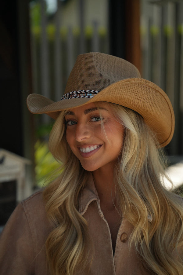 Chapeau De Paille Octavia - Beige