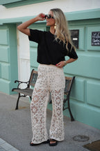 Pantalon Crochet Rosie - Beige