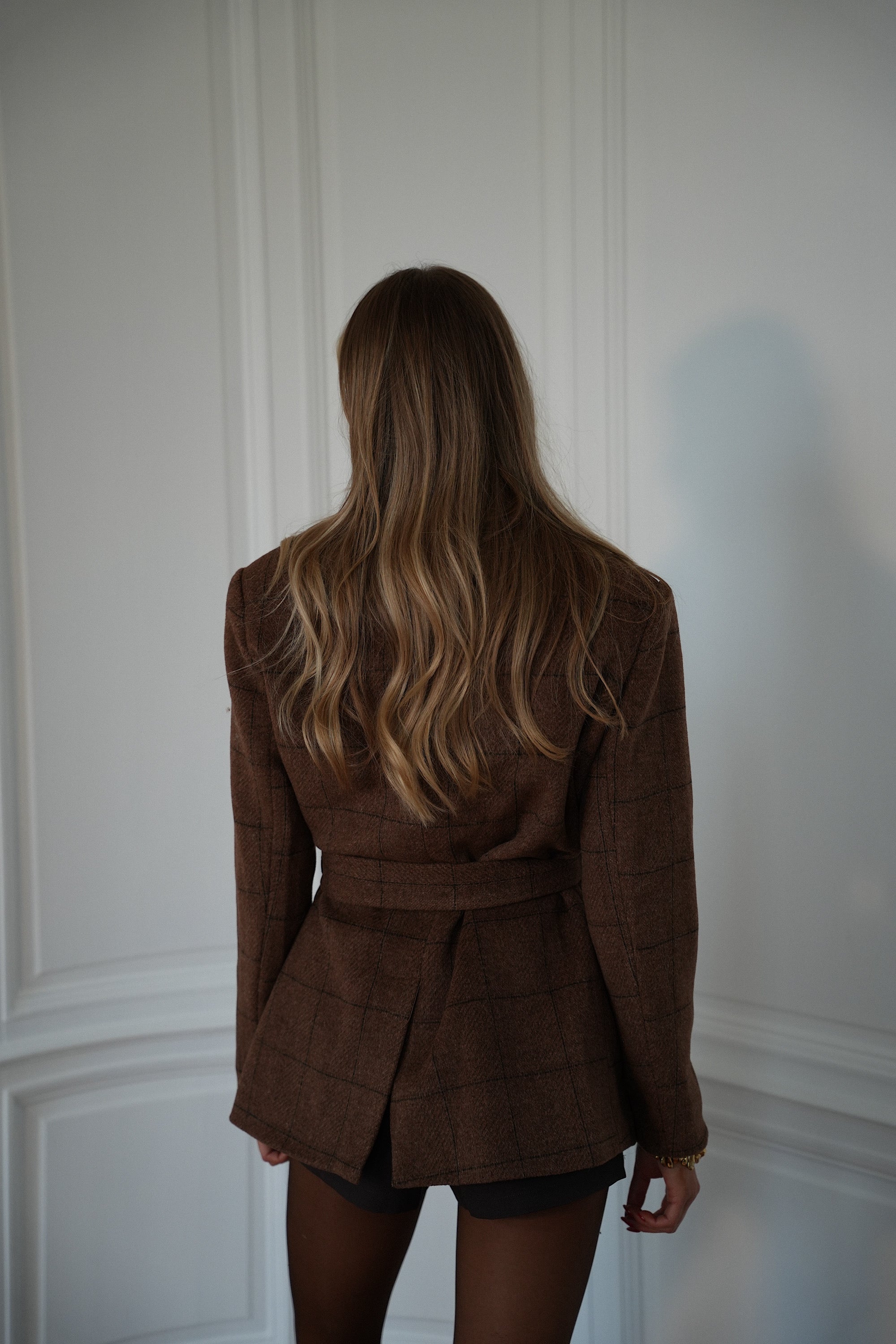 Olivia Brown - Wool Blazer Jacket