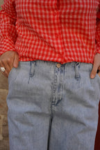 Jules Light Denim Wide Jeans