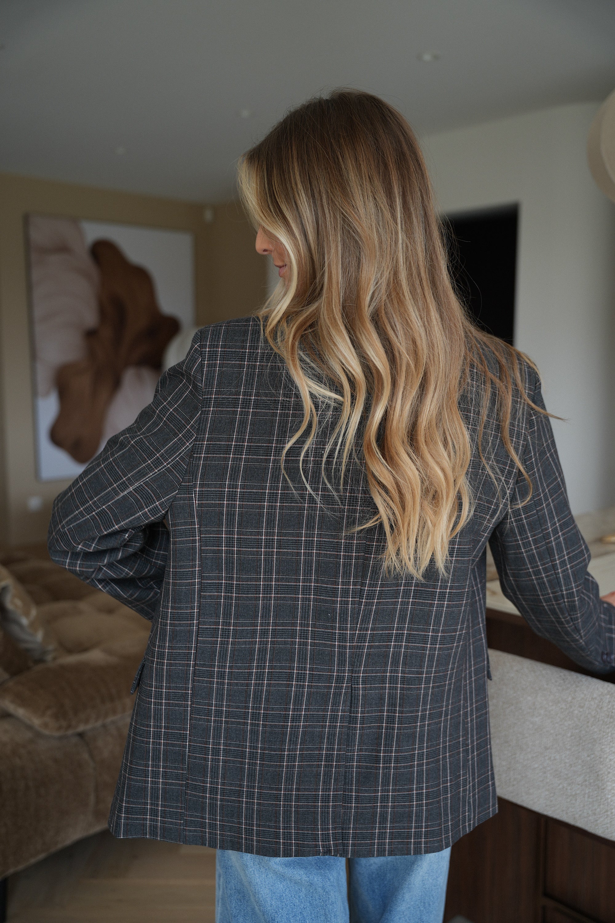 Loane Gray - Asymmetrical Blazer