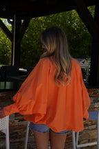 Chemise Ample Lycia - Orange