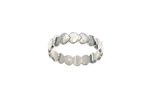 Metal Guilia Ring - Silver