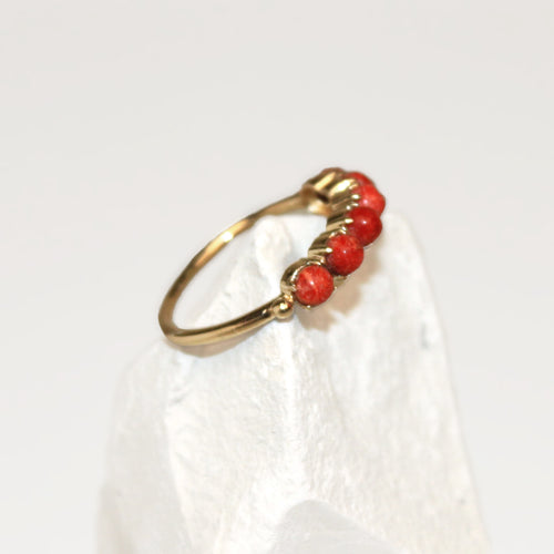 Anillo Pierre Maud - Coral