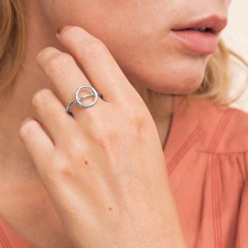 Coline Ar Ring - Silver