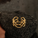 Bague Amiy - Onyx Noir