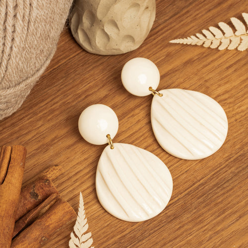 Pendientes Fany - Crudo